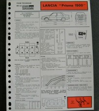 Revue technique Lancia PRISMA