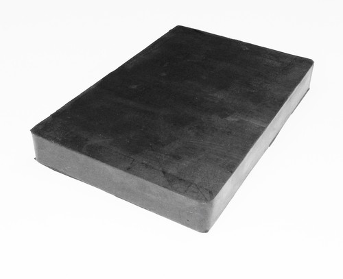 Jewelers Rubber Bench Block Rubber Dapping Block Work Forming Non Marring 4"x 6" - Picture 3 of 7