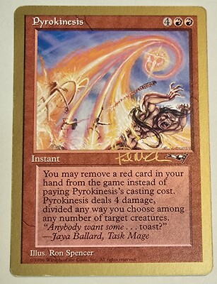 vintage MTG Magic the Gathering World Championship 1997 Paul