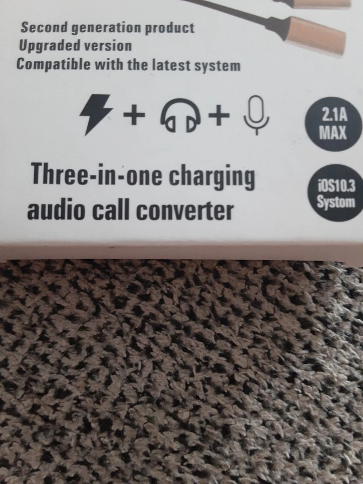 Three in One charging audio call converter - Image 2 of 4