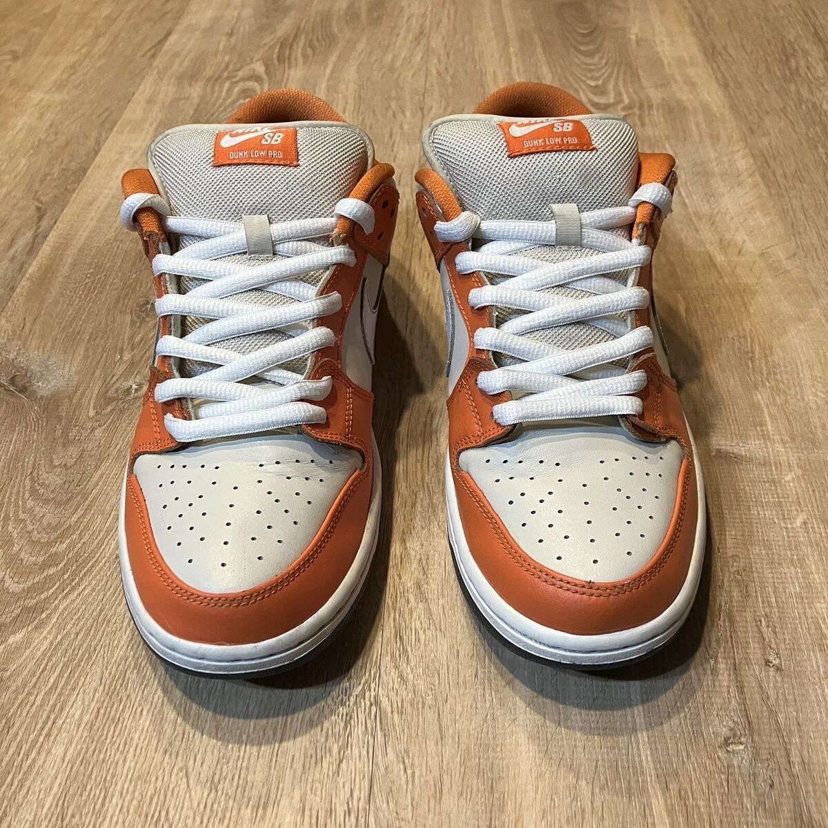 Nike SB Dunk Low Orange Box CLEAN 313170 811 Men Size 10 Nike SB Dunk Low Orange Box CLEAN 313170 811 Men Size 10