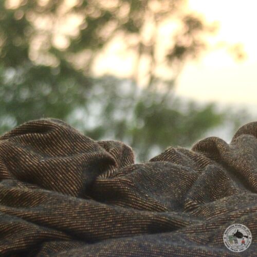 Cashmere Blanket Aekamba, Handwoven from Nepal Cuddle Plaid Throw Sofa Bedding - Picture 5 of 24