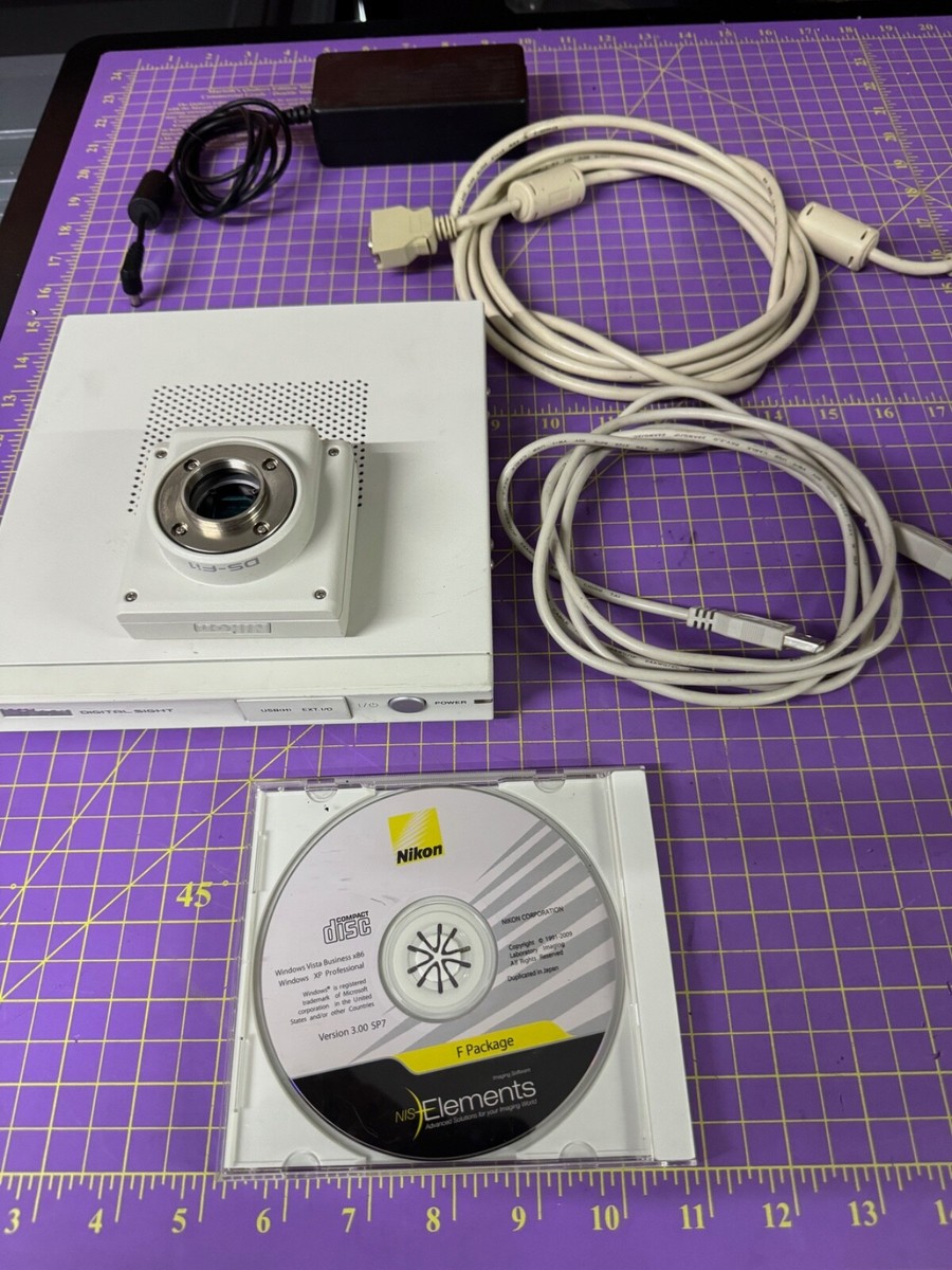 NIKON COLOR DS-Fi1 CAMERA with Digital Sight DS-U2 NIKON COLOR DS-Fi1 CAMERA with Digital Sight DS-U2