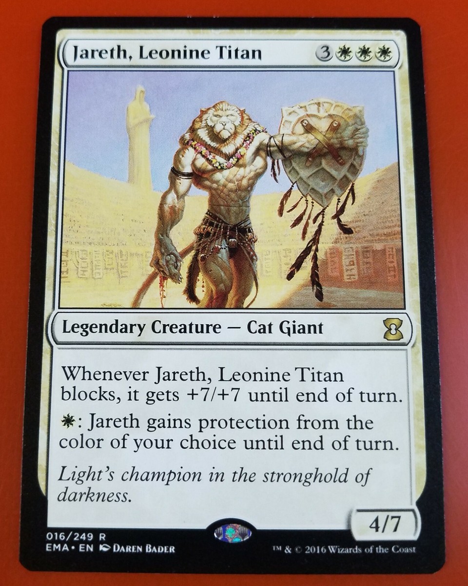 1x Jareth, Leonine Titan | Eternal Masters | MTG Magic Cards | eBay