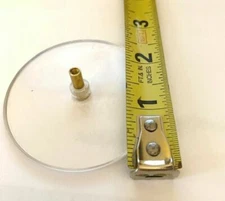 2-3/4" Turntable for full size Sankyo Music Box Movements clear plastic