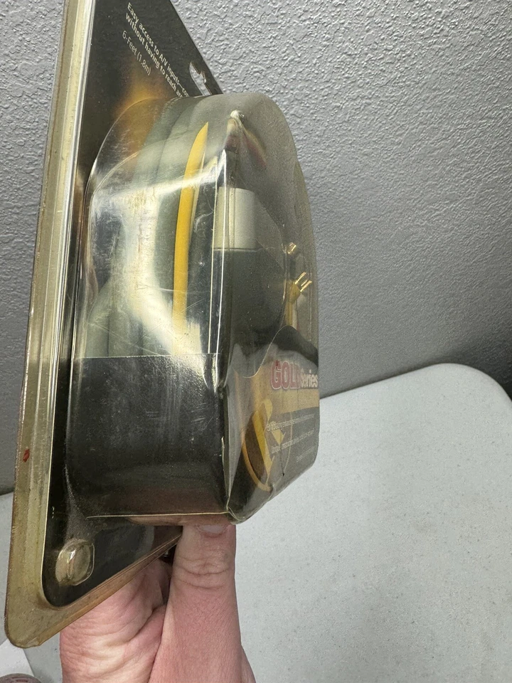 A/V Extend-A-Jack Gold Series 6ft by RadioShack Easy Access To A/V Inputs New - Image 3 of 4