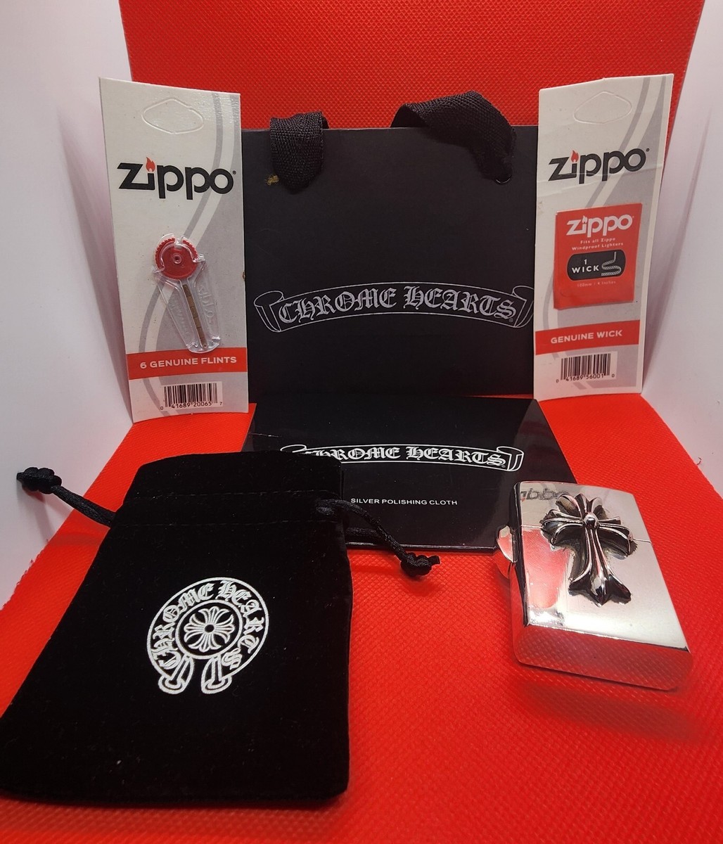 Chrome Hearts© Cross .925 Sterling Silver Zippo Lighter