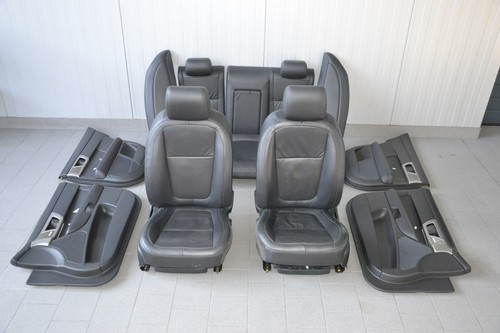 Jaguar XF Leder Sitze Innenausstattung Lederausstattung Schwarz Seats Seat