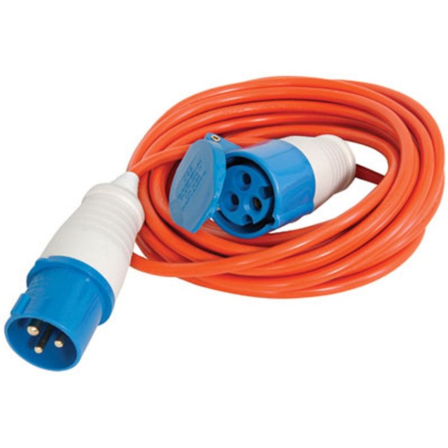 25m Caravan Motorhome Mains Hook up Cable Lead CE 2.5mm Full Power