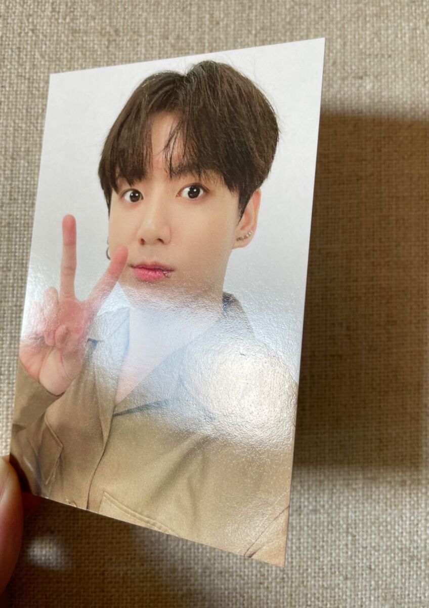 BTS Official PTD Las Vegas MGM Resort JUNGKOOK Photocard BTS Official PTD Las Vegas MGM Resort JUNGKOOK Photocard