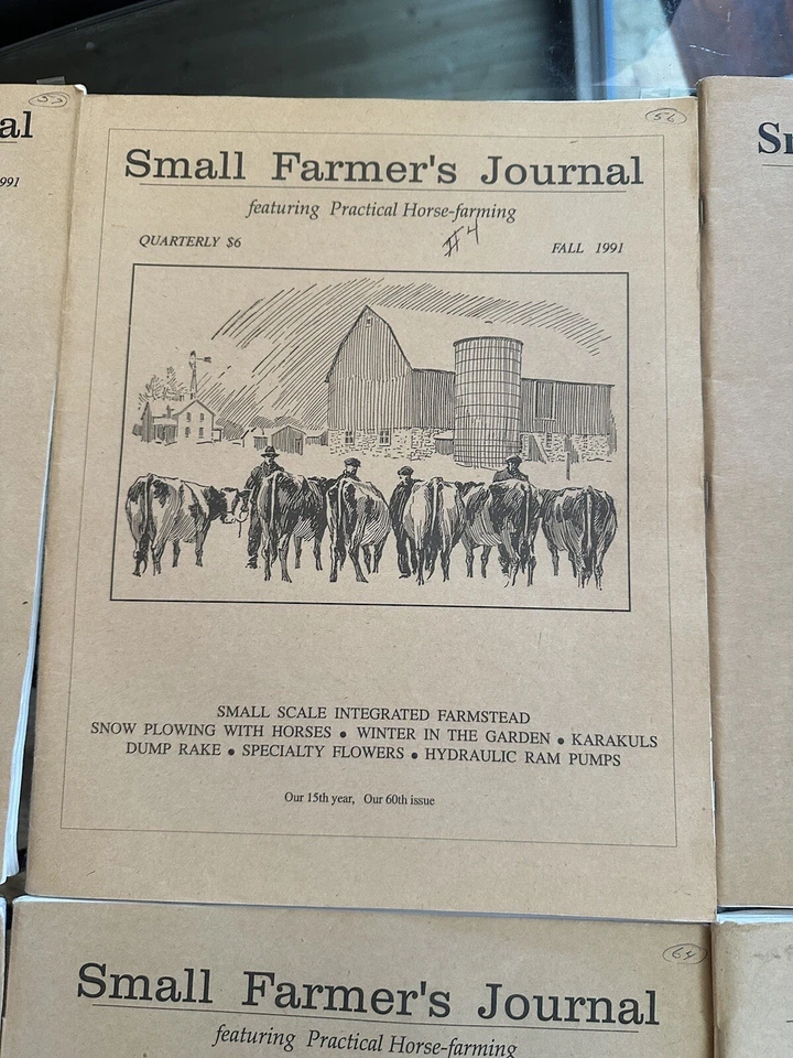 6 Different Summer Fall Winter Small Farmer’s Journal Livestock Crop Horse Farm - Image 4 of 4