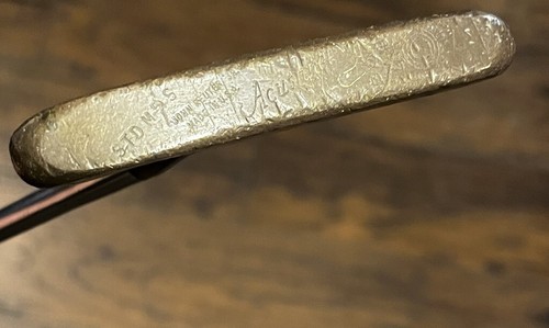Vintage Acushnet Bulls Eye Putter 34.75” RH John Reuter Jr Made In USA STD M5S - Picture 2 of 12