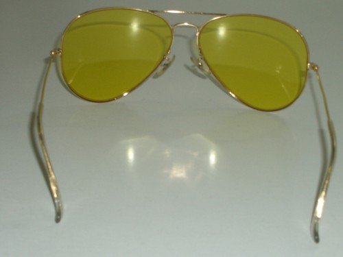 1960's 62mm VINTAGE B&L RAY BAN GEP LARGE KALICHROME CRYSTAL AVIATOR SUNGLASSES - Picture 14 of 14