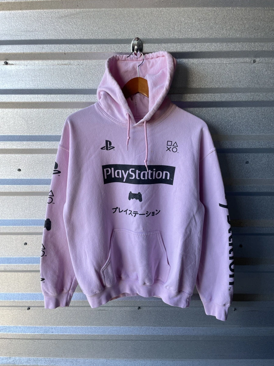 Pink japanese deals playstation hoodie