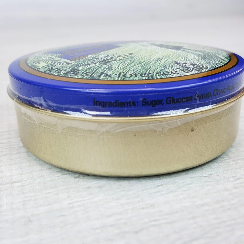 Fishing Sweets Candy Tin Container Lemon Flavoured National Trust Wiltshire UK - Image 4 of 4