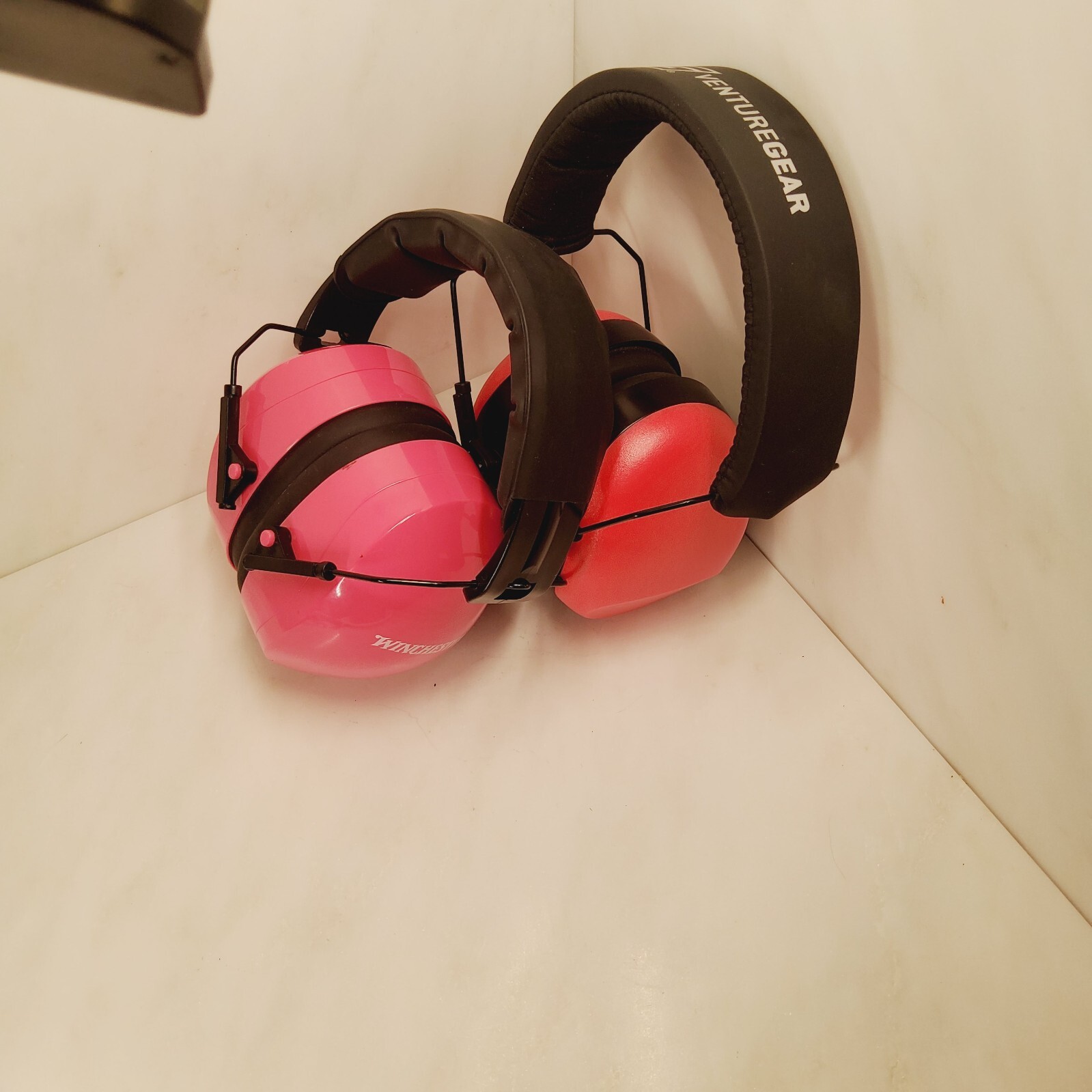 Winchester Venturegear Pink Ear Muffs for Women and Kids Target Practice