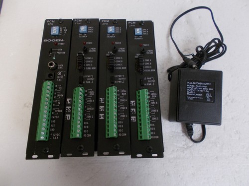 4PCS BOGEN PCM2000-B PCM2000 Paging System Plug-in Modules PCM-CPU PCM ...