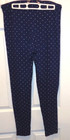 Honeydew Soft Women's Lounge Leggings Pajama PJ Pants Navy Blue Polka Dot Size M — photo 3
