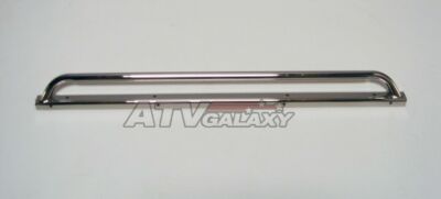 Pro Armor Tail Gate Grab Rail Polished Yamaha Rhino 450 / 660 / 700