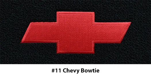 Chevrolet Impala 1965-1967 convertible bucle alfombra logotipo maletero alfombrilla con almohadilla 1 pieza Foto 2 de 3