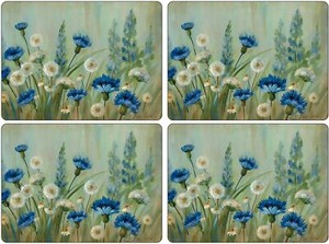 Pimpernel Fleur Des Champs Cork Backed Placemats Set Of 4 15 7 X 11 7 Ebay
