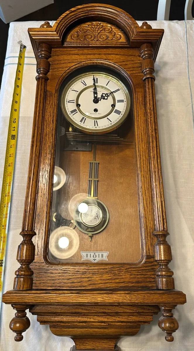 hjm19627様セットです。 Howard Miller Wall Clock Model 612-462 Westminster Chime 8 Day Key