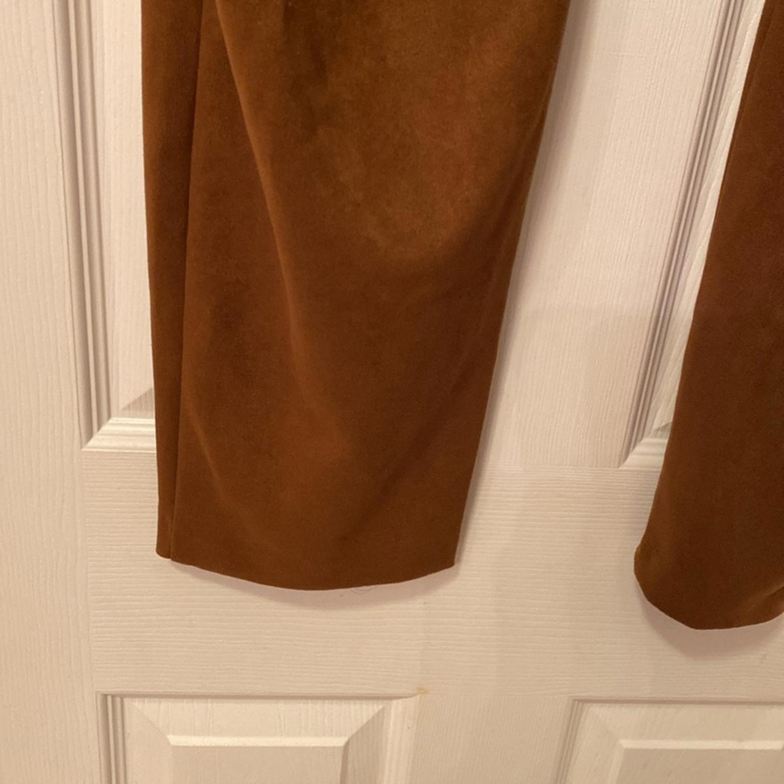SOHO APPAREL LADIES SLACKS, SZ. 3X, BROWN, POLYESTER/SPANDEX image 6