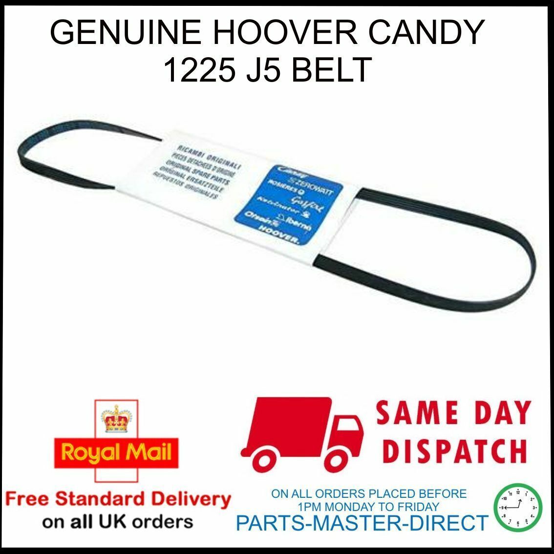 Courroie D'entraînement Pour Machine à Laver Candy, équivalente à 41021973