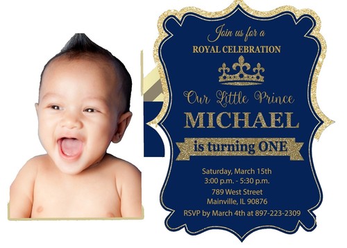 Super Stylish Invitations w/Attachment 8 Pack Birthday Party