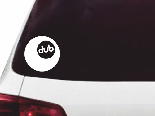 x dub 8 ball 10cm x 10cm car stickers 12 colours **99p clearance