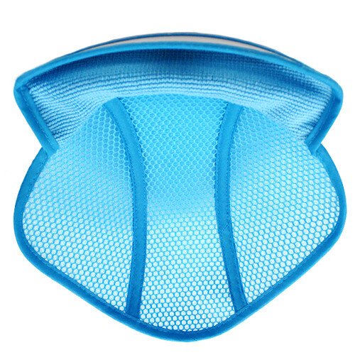 (10 Pcs) Insert Cooling Air Mesh Pad Sweatband (Blue) for Hard Hat Safety Helmet - Picture 1 of 3