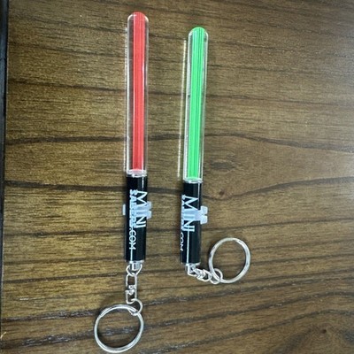 Pocket Star Wars Light Saber RED Keyring Torch Party Clubbing Dance mini GIFT