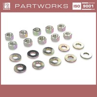 10X Zylinderkopfmutter + Unterlegscheibe FüR Porsche 924S 944 928 968 SET