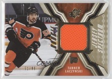 2021-22 SPx Rookie Jersey Gold Spectrum 51/99 Tanner Laczynski #RJ-TL 0zv8