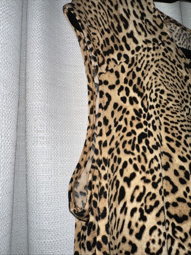 Jones Studio 1X Camicetta senza maniche con stampa leopardata - Foto 3 di 12