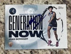 2025-26 Topps Generation Now Joan Beringer IP Auto Signed Autographed RC Card