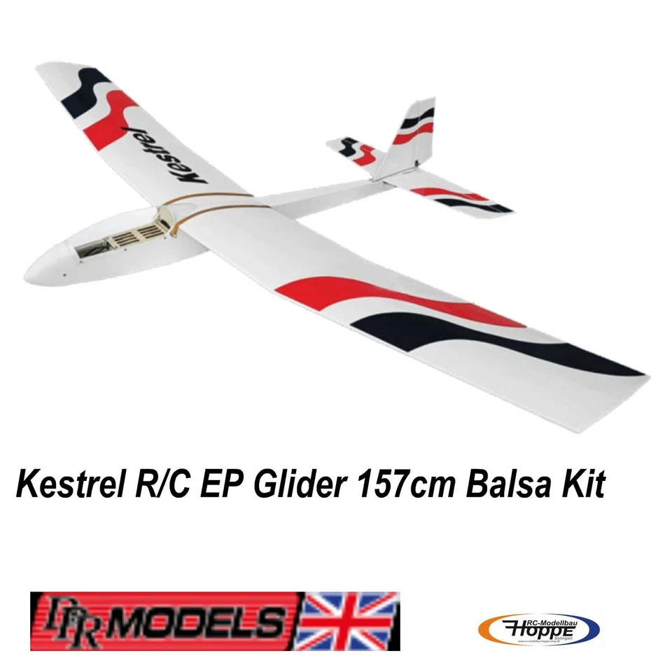 DPR # Models DPRRC030 Kestrel R/C EP Glider 157cm Balsa Kit
