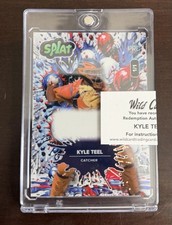 Case Hit 1/1🔥 Kyle Teel 2024 Wild Card Splat Rookie Auto Redemption PRC