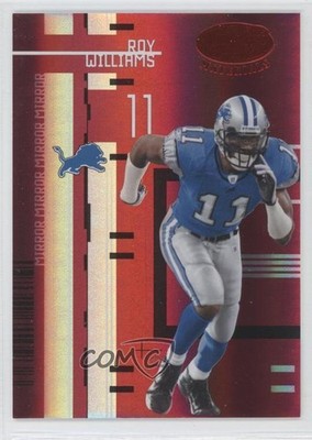 2005 Leaf Certified Materials Mirror Red 73/100 Roy Williams #42 0z6
