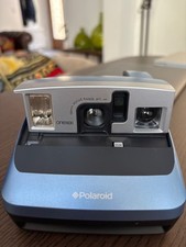 Vintage Polaroid One 600 Instant Film Camera Teal Blue