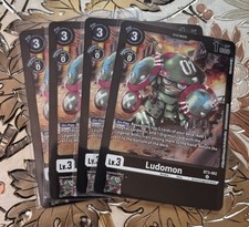 Digimon Card Game Playset Ludomon BT3-062 LM-06 Billion Bullet Limited