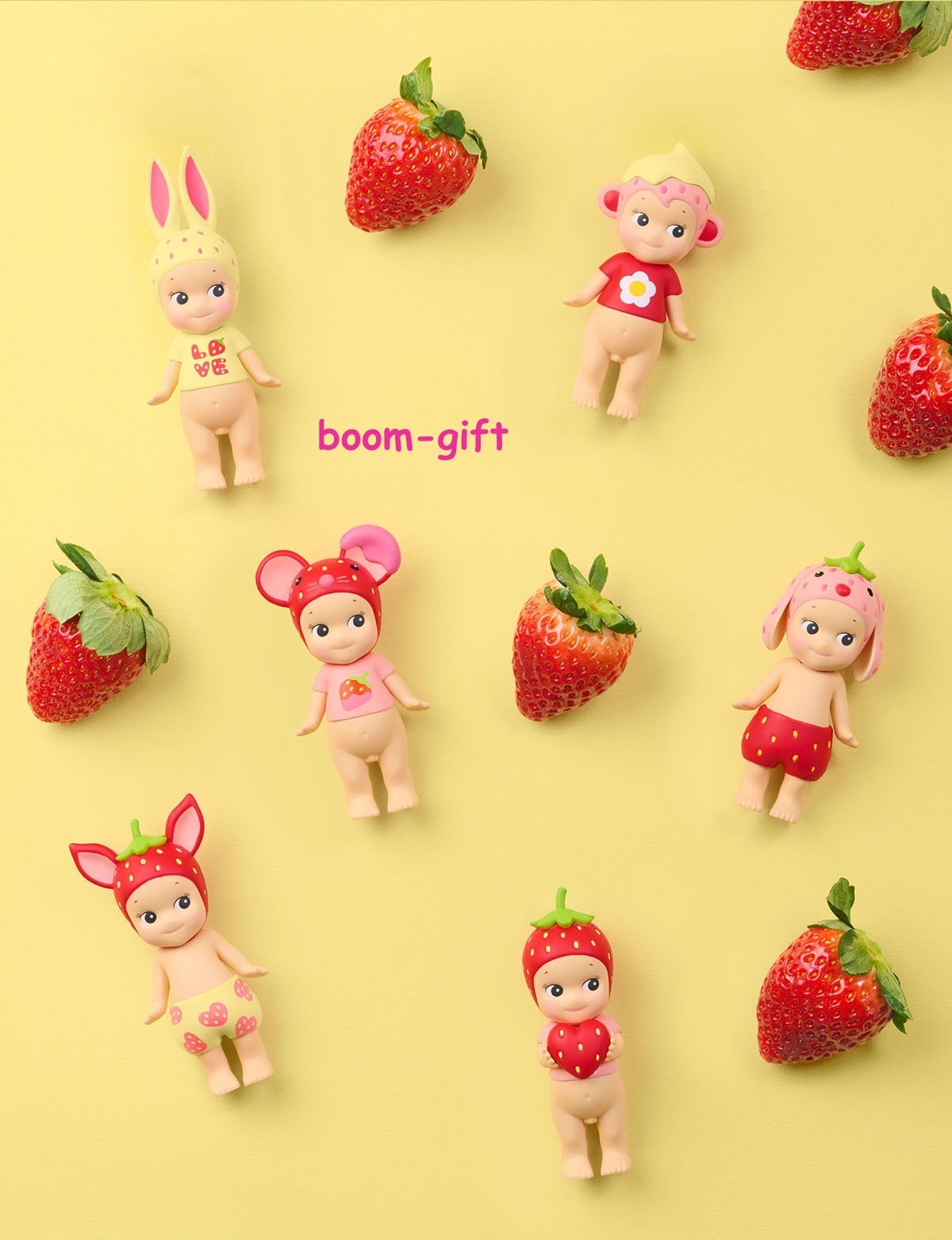 Sonny Angel Strawberry Love Series Confirmed Blind Box Figure 2026 Authentic