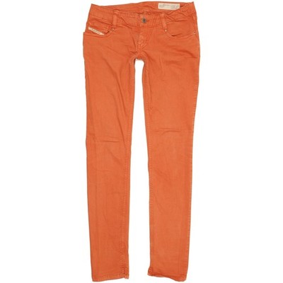 Diesel Grupee-B Damen Jeans rot Tapered Slim Stretch W26 L32 (110397)