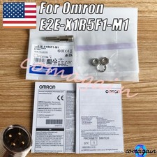 New For Omron E2E-X1R5F1-M1 E2EX1R5F1M1 Proximity Switch Sensor 12-24V USA Stock