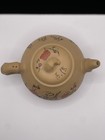 Chinese Yixing Teapot Bamboo Birds Flowers Script Superb Quality Pottery Signed — photo 5