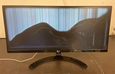 LG 29UM59A-P Monitor UltraWide Display Full HD IPS LED 29'' 75HZ 21:9 5MS CRACKED