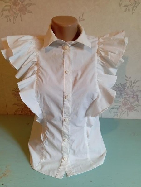 Women Karen Millen Shirt White Cotton 38