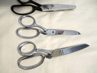 Vtg Lot 5 Scissors Sewing Pinking Shears Craft Tailor Italy USA La Cros & More — photo 4