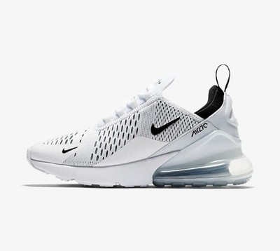Nike Air Max 270 Weiß Schwarz Womens Sneaker Schuhe AH6789-100