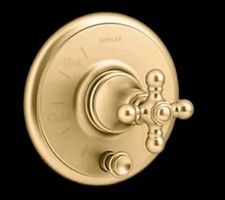  Retail 618 Kohler Artifact T72768-3-2MB Tub/Shower Faucet Trim Moderne Brass